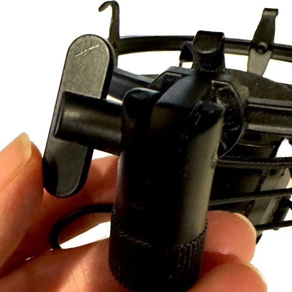 MICROPHONE SHOCK MOUNT CLIP NOISE ISOLATION STABILIZER ANTI-VIBRATION PODCAST - Picture 8 of 8